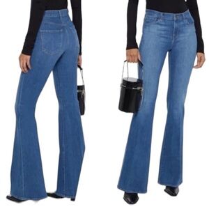 J Brand Valentina High rise Flare Jeans In Sail Size 25